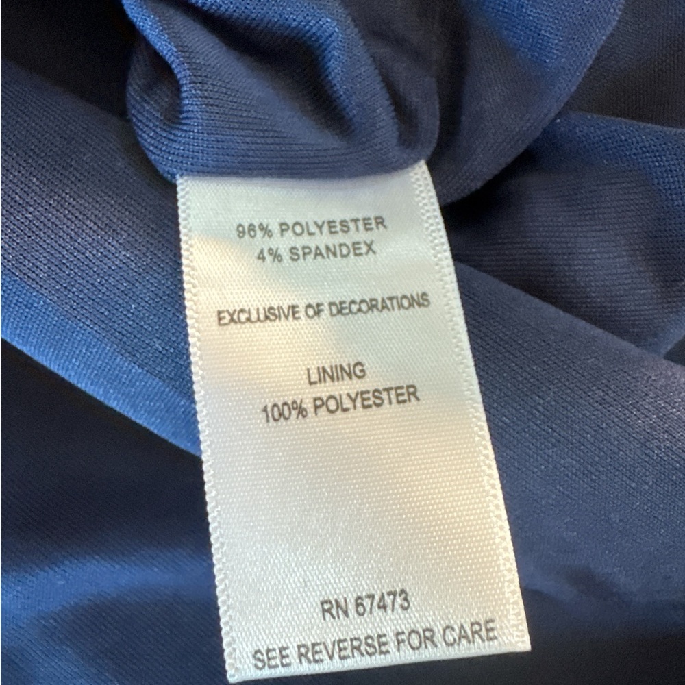 Just...Taylor Navy Sleeveless Mini‎ Dress - Picture 8 of 10